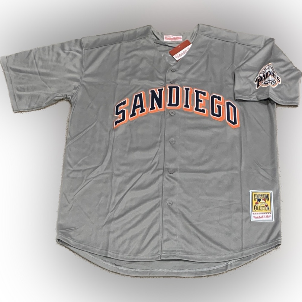 Trevor Hoffman San Diego Padres Jersey Mens XL NWT 1999 Road Gray